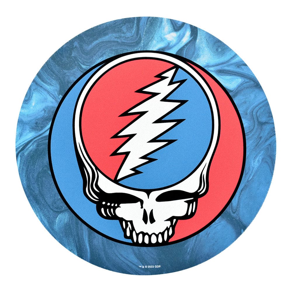 Grateful Dead x Pulsar Dab Padz - Steal Your Face Swirls - 8" - Haze Smoke Shop USA - Vaporizers Super Store
