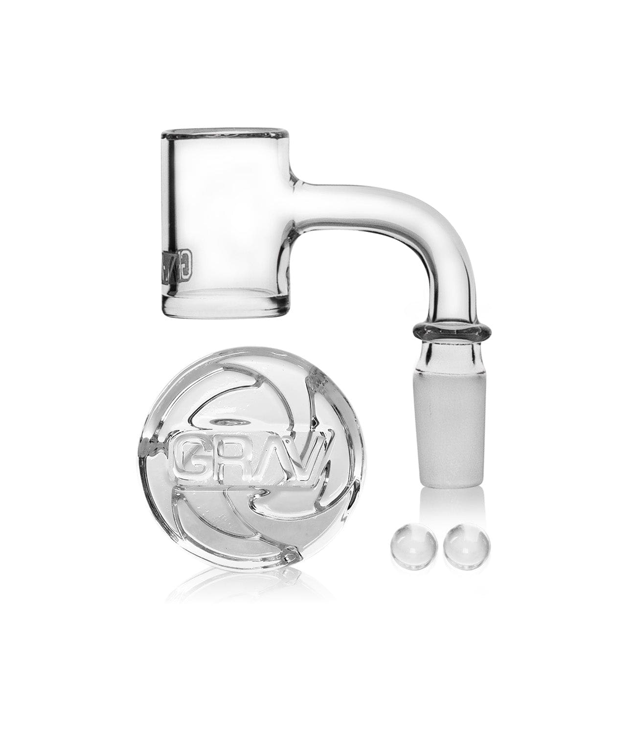 GRAV Seamless Quartz Banger Set - 14mm 90° - Haze Smoke Shop USA