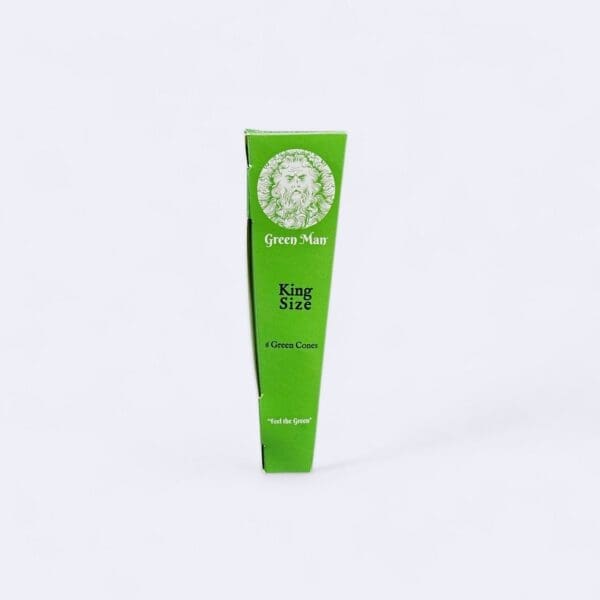 Green Man Green Rice Paper Cones Box - Haze Smoke Shop USA