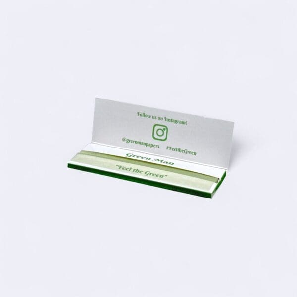 Green Man Green Rice Papers Box - Haze Smoke Shop USA