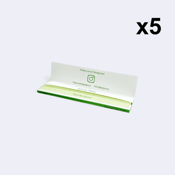 Green Man Green Rice Papers - Haze Smoke Shop USA