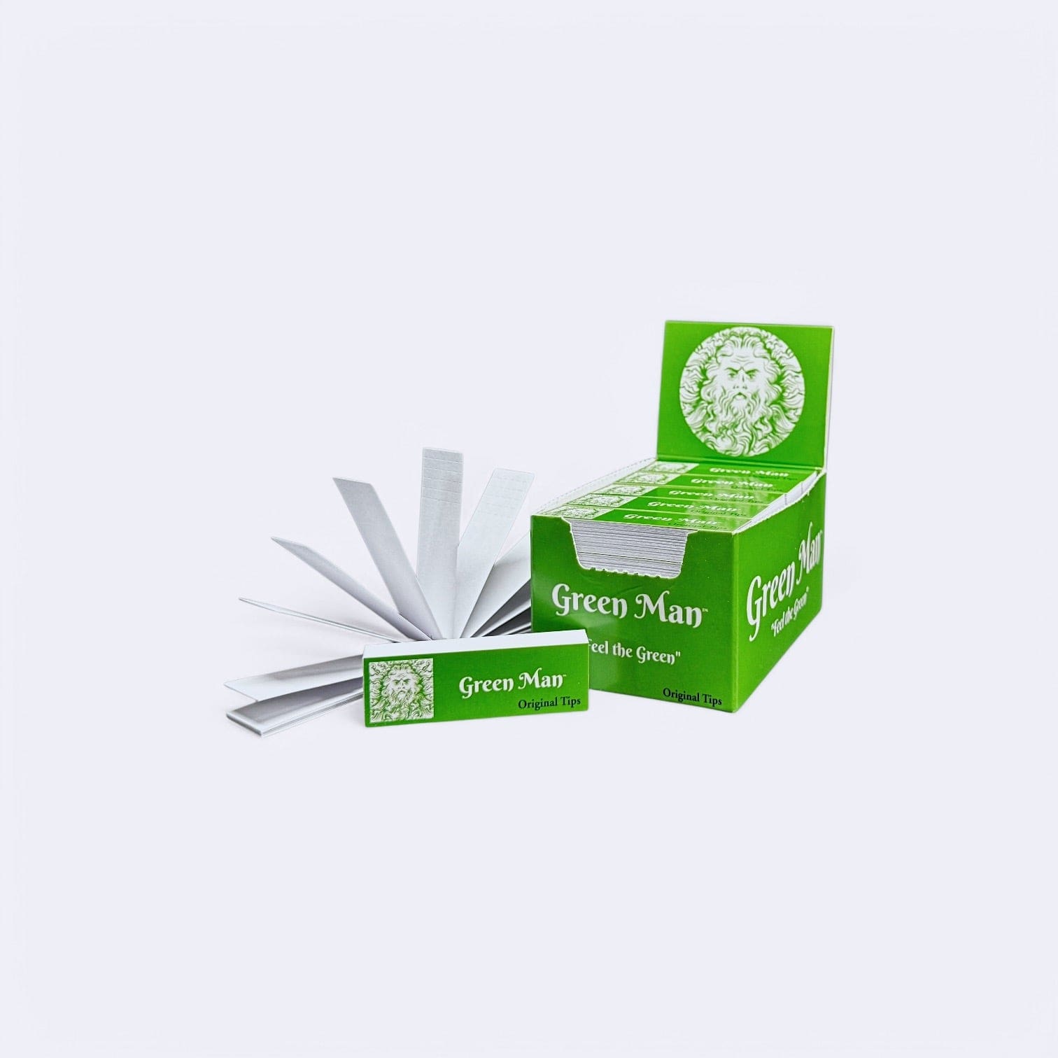 Green Man Original Tips Joint Tips & Filters - Haze Smoke Shop USA