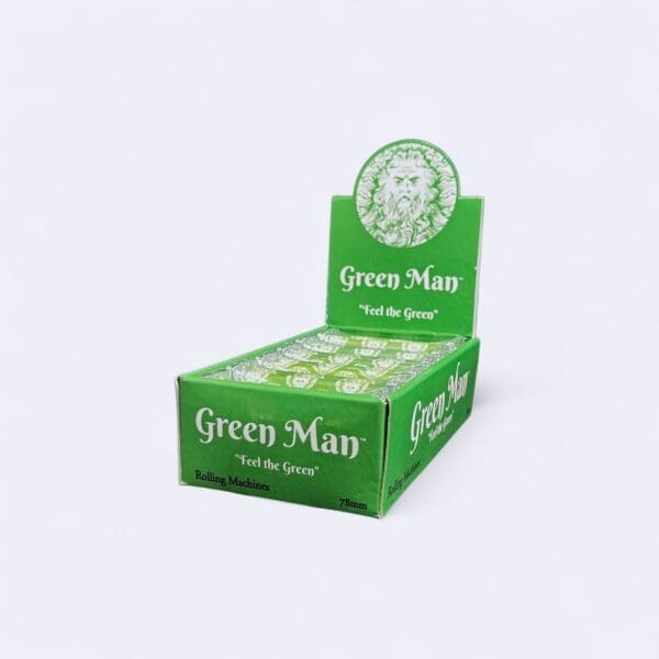 Green Man Rolling Machine Box - Haze Smoke Shop USA