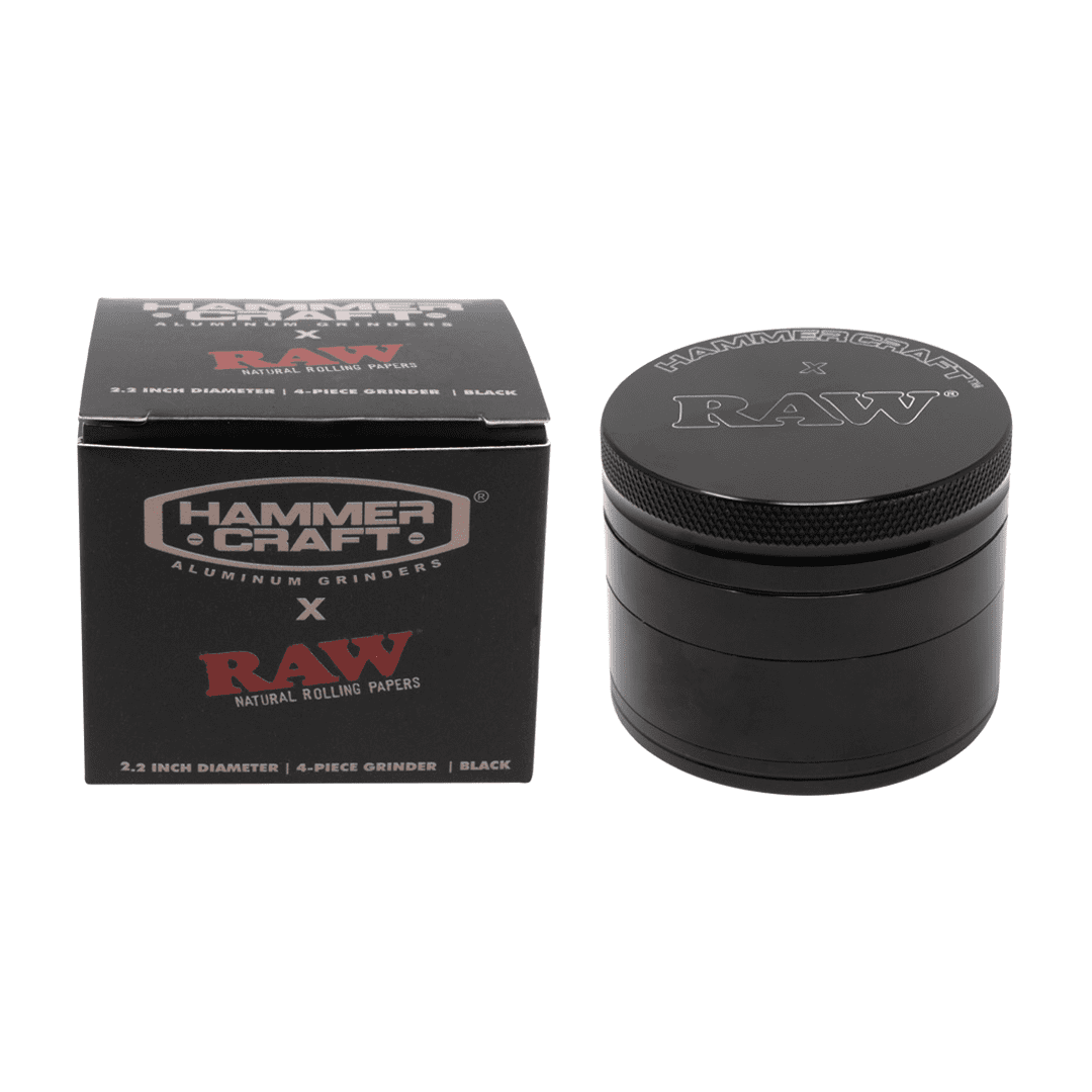 Hammercraft x RAW 2.2" Grinder - Haze Smoke Shop USA - Vaporizers Super Store