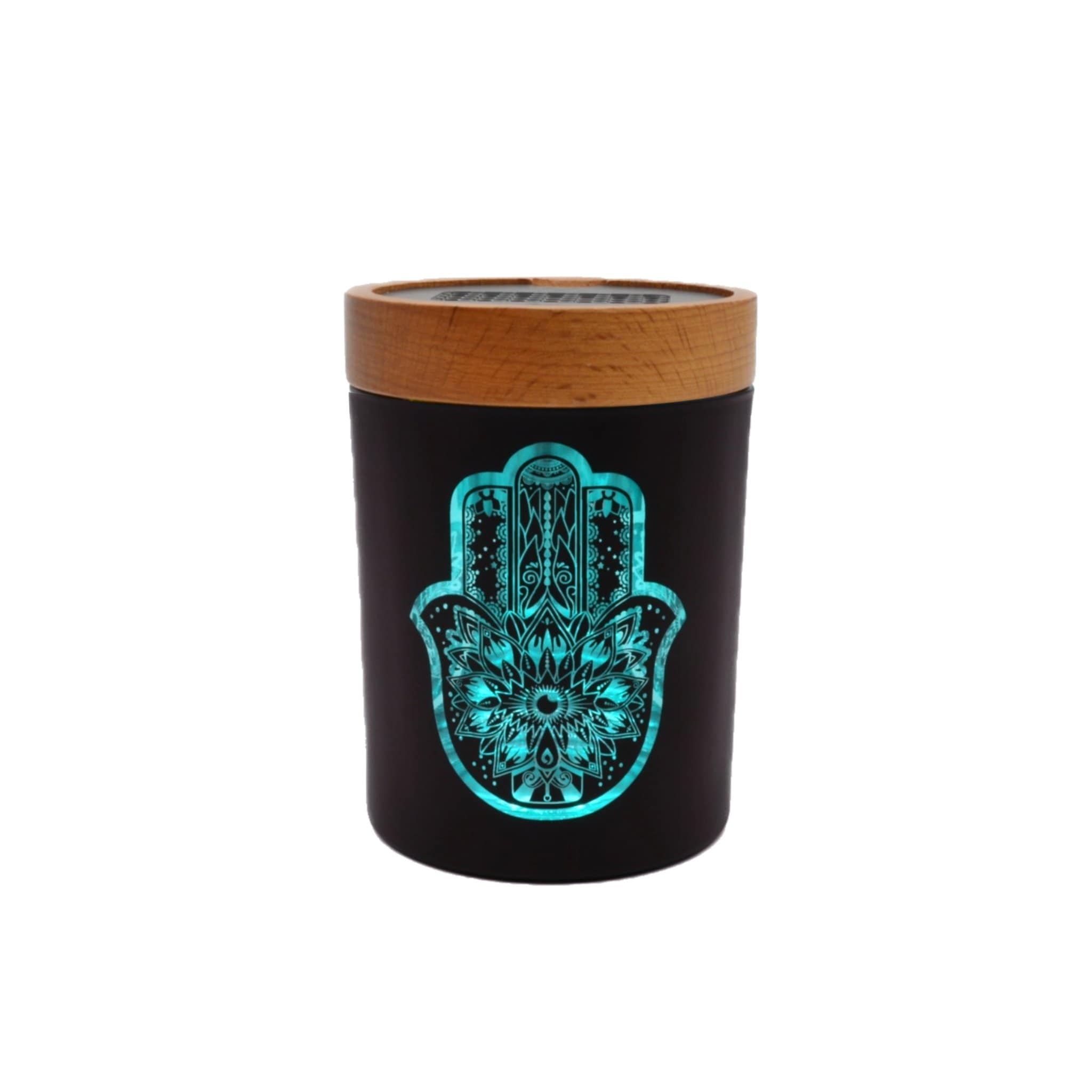Hamsa Turquoise SoleStash Grinder & Stash Jar Combos - Haze Smoke Shop USA