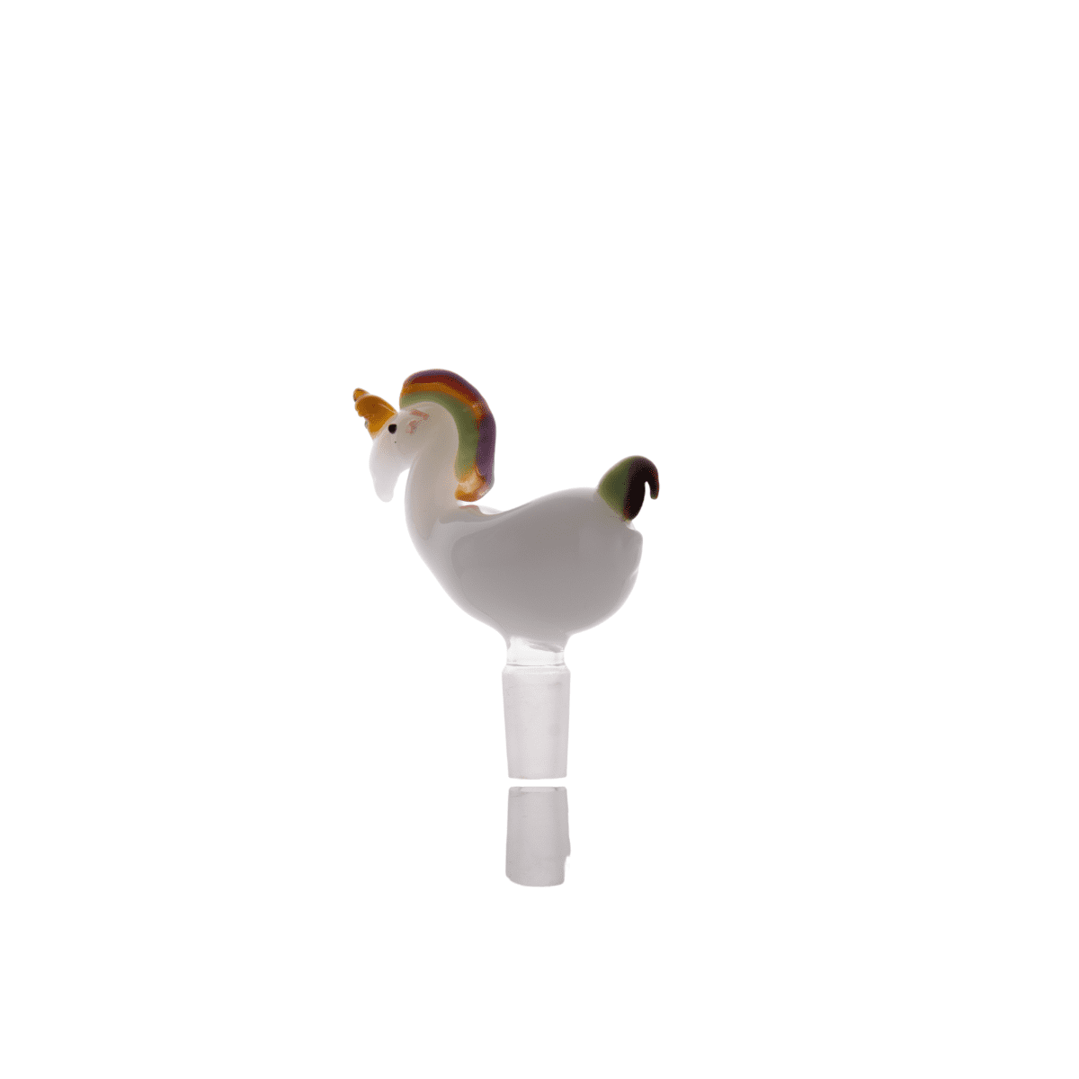 Heady Unicorn Bowl 14mm Male Joint - Haze Smoke Shop USA