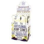 High Hemp Organic Artisanal Cones - 2pc - 15pk Display - Haze Smoke Shop USA