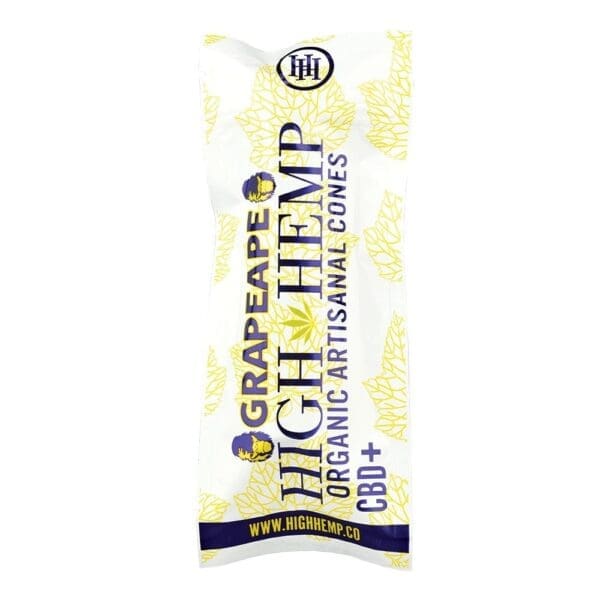 High Hemp Organic Artisanal Cones - 2pc - 15pk Display - Haze Smoke Shop USA