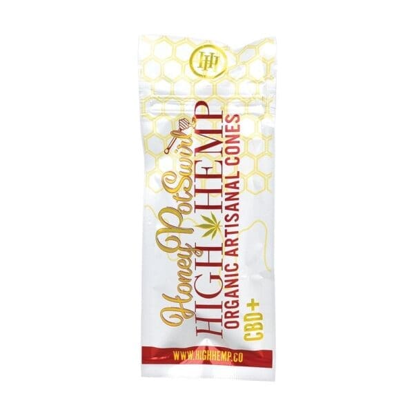 High Hemp Organic Artisanal Cones - 2pc - 15pk Display - Haze Smoke Shop USA