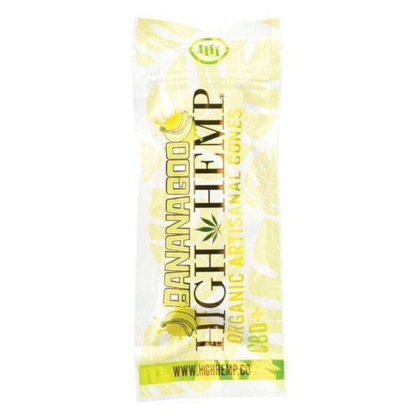 High Hemp Organic Artisanal Cones - 2pc - 15pk Display - Haze Smoke Shop USA