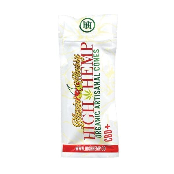 High Hemp Organic Artisanal Cones - 2pc - 15pk Display - Haze Smoke Shop USA