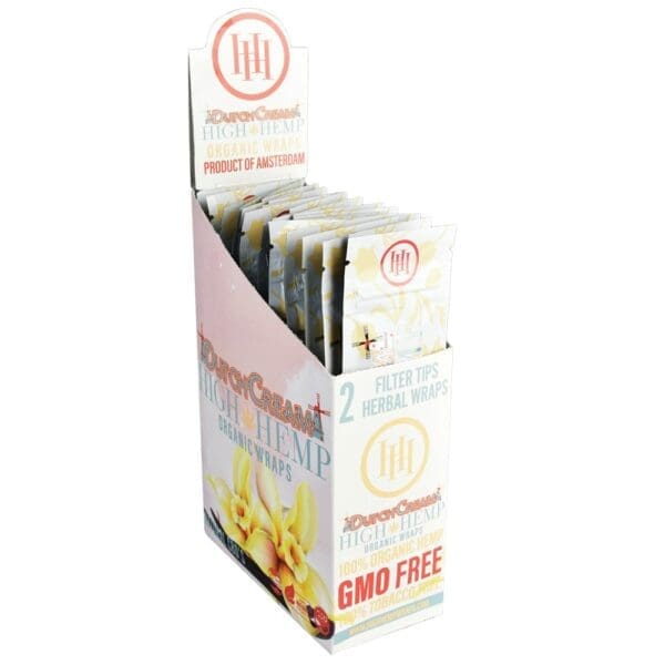 High Hemp Organic CBD Wraps - 2pk 25pcs - Haze Smoke Shop USA