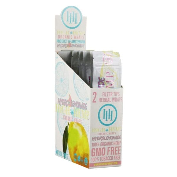 High Hemp Organic CBD Wraps - 2pk 25pcs - Haze Smoke Shop USA