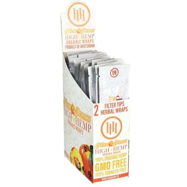 High Hemp Organic CBD Wraps - 2pk 25pcs - Haze Smoke Shop USA