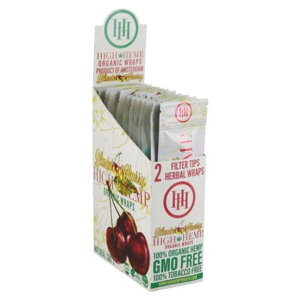 High Hemp Organic CBD Wraps - 2pk 25pcs - Haze Smoke Shop USA