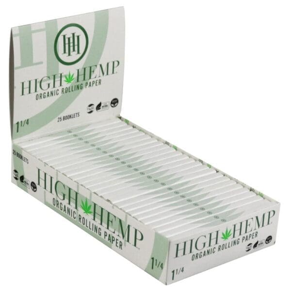 High Hemp Organic Rolling Papers - Haze Smoke Shop USA