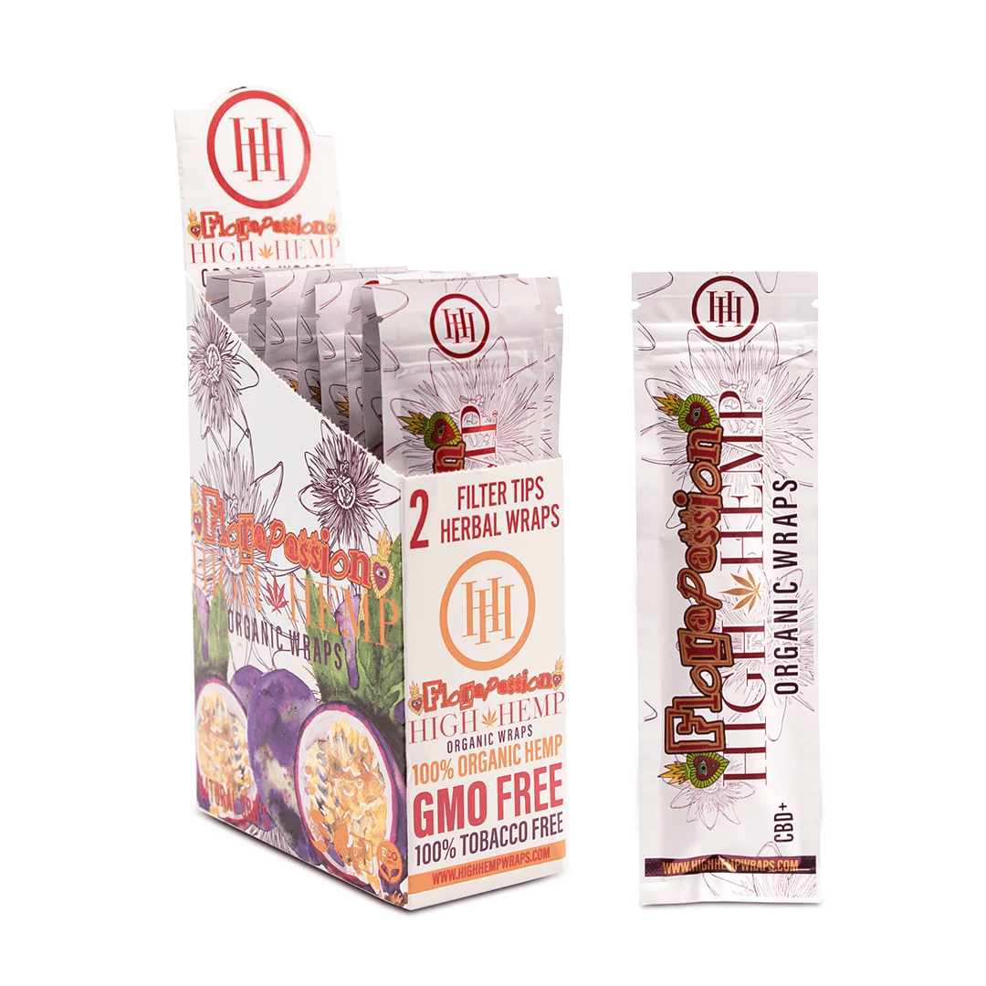 High Hemp Organic Wraps Flavored Papers & Blunts - Haze Smoke Shop USA