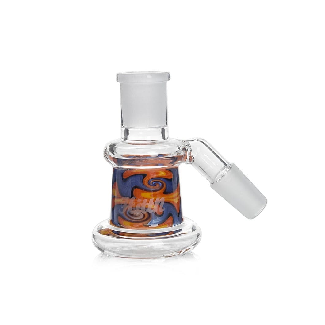 Hittin Fire Swirl Ash Catcher - Haze Smoke Shop USA