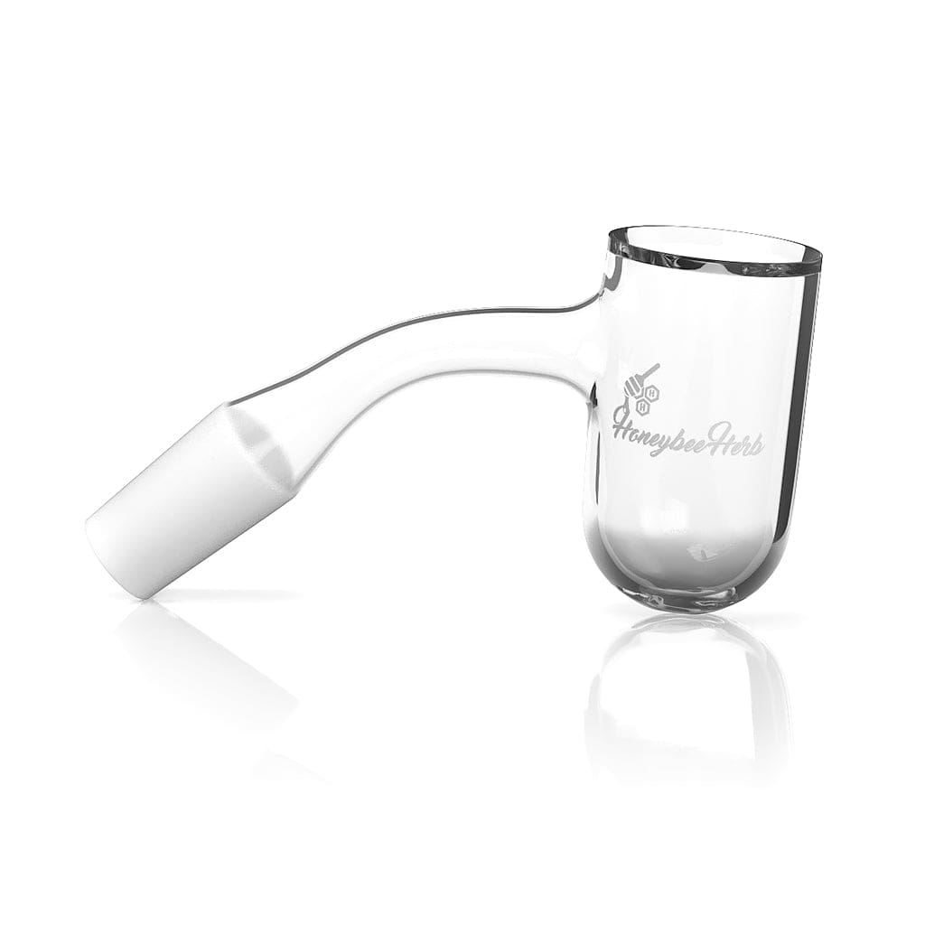 Honey Bevel Deep Bowl Quartz Banger - 45° - Haze Smoke Shop USA - Vaporizers Super Store
