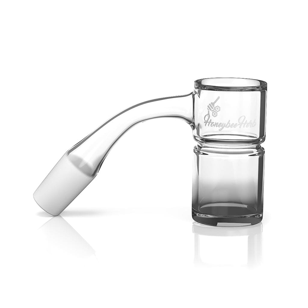 Honey Bevel Splash Bucket Quartz Banger - 45° - Haze Smoke Shop USA - Vaporizers Super Store