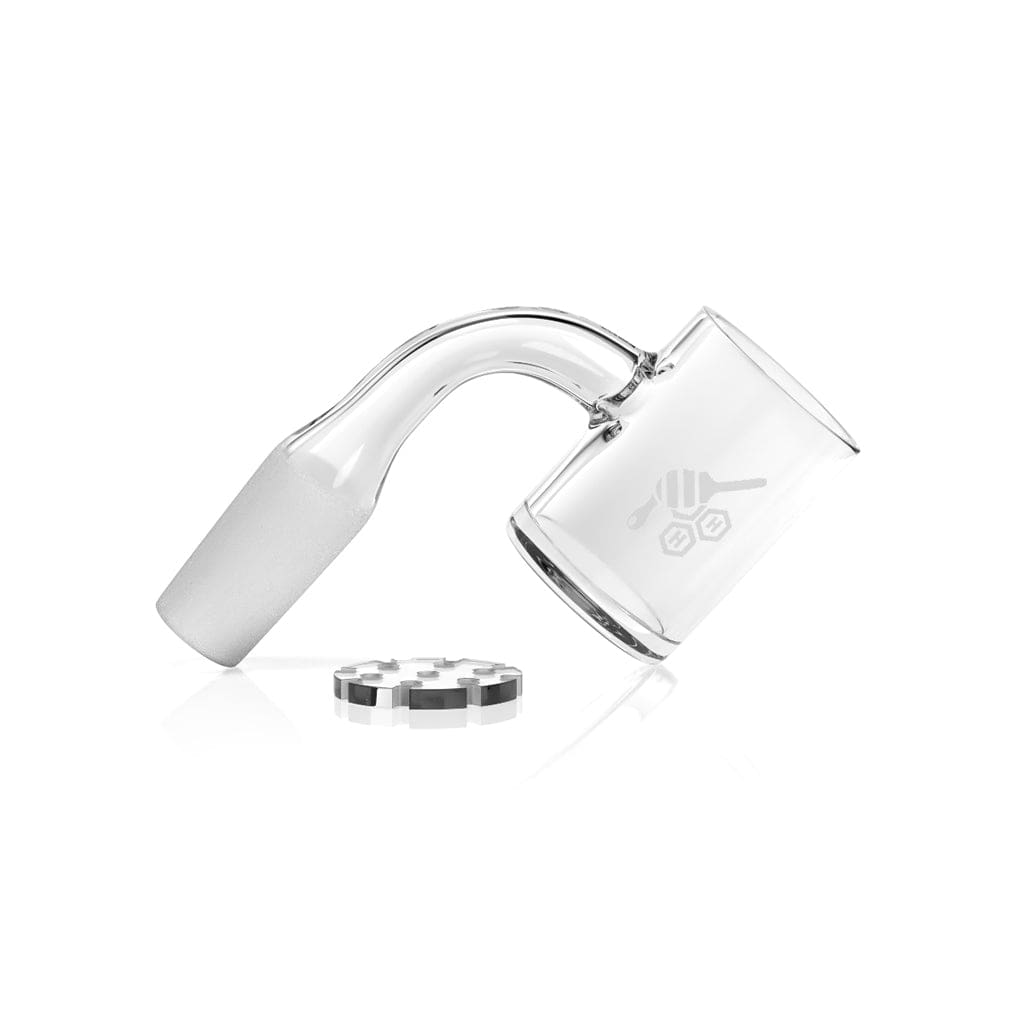 Honey Disc Quartz Banger - 90° - Haze Smoke Shop USA - Vaporizers Super Store