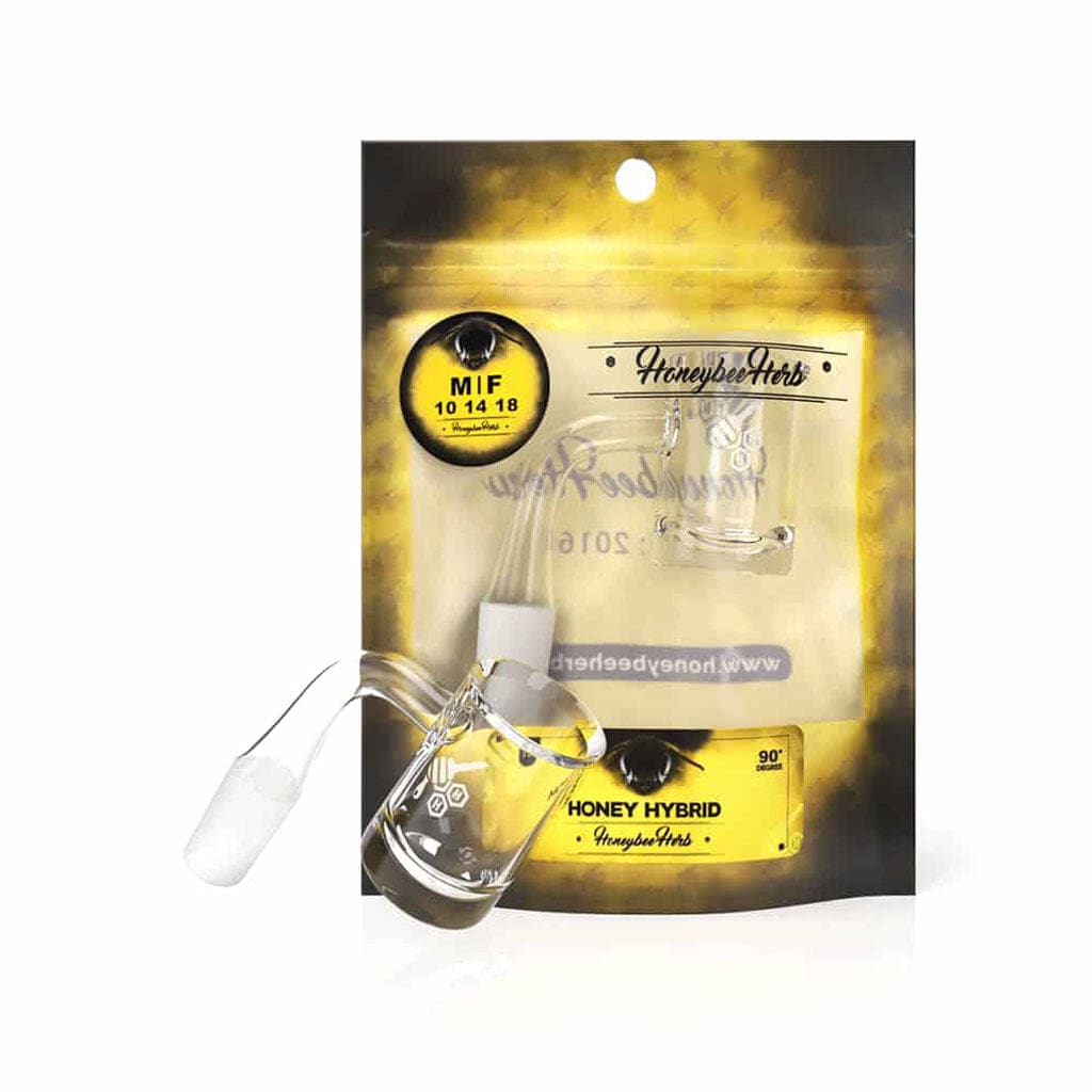 Honey Hybrid Quartz Banger 90° - Haze Smoke Shop USA