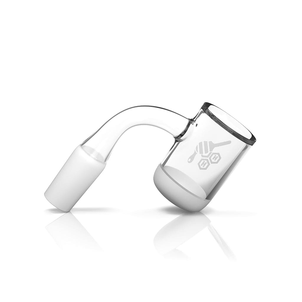 Honey & Milk Bevel Bowl Quartz Banger - 90° - Haze Smoke Shop USA - Vaporizers Super Store