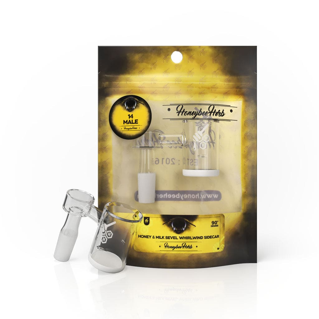 Honey & Milk Bevel Whirlwind Sidecar - 90° - Haze Smoke Shop USA - Vaporizers Super Store