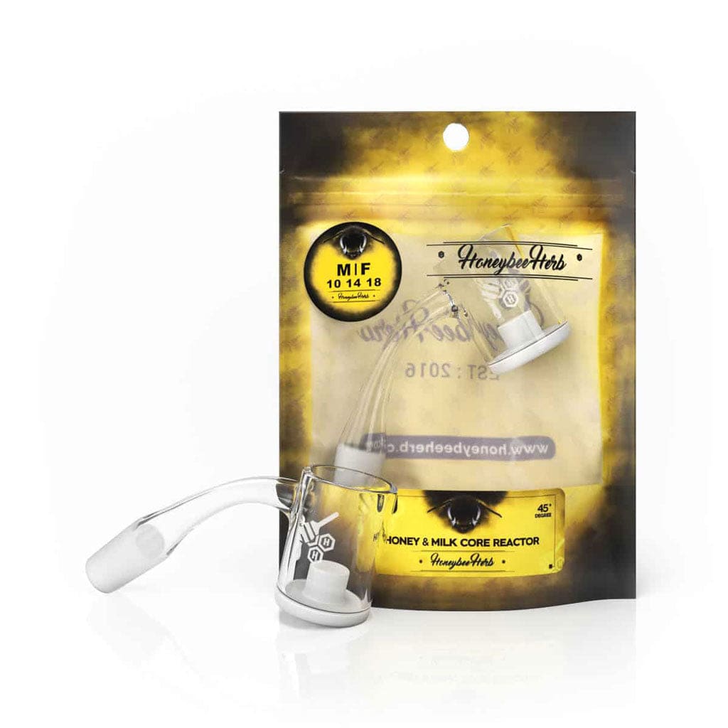 Honey & Milk Core Reactor Quartz Banger - 45° - Haze Smoke Shop USA - Vaporizers Super Store