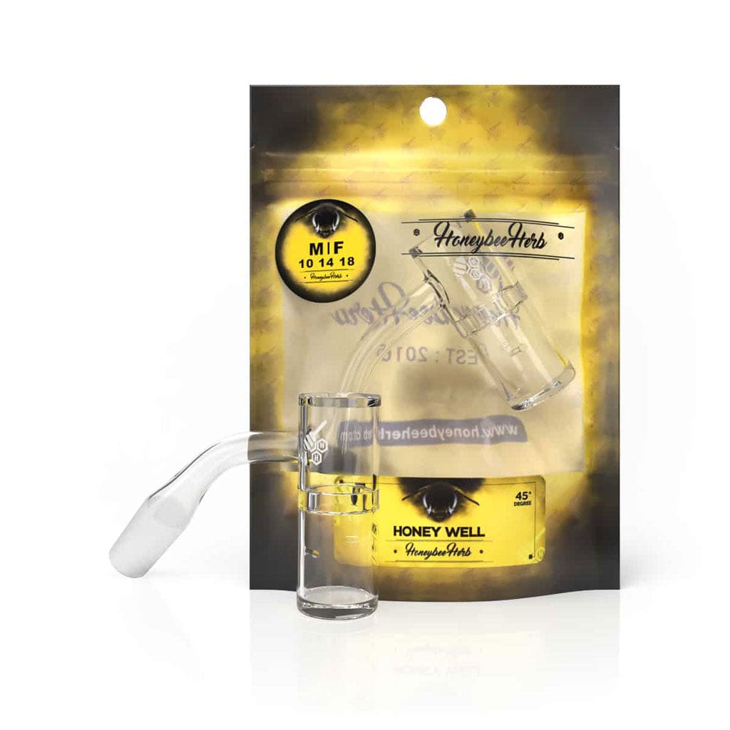 Honey Well Quartz Banger 45° - Haze Smoke Shop USA