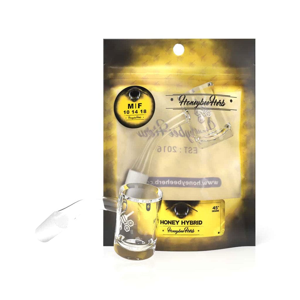Honeybee Herb Honey Quartz Banger - Haze Smoke Shop USA
