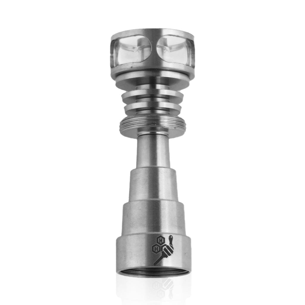 Honeybee Herb Titanium 6-in-1 Cage Hybrid Dab Dab Nail - Haze Smoke Shop USA - Vaporizers Super Store