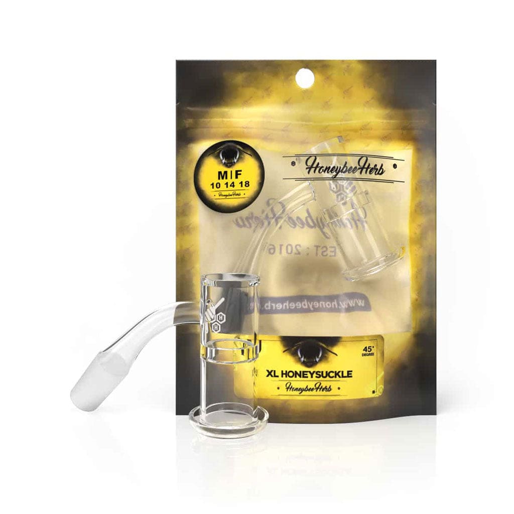 Honeysuckle XL Quartz Banger - 45° - Haze Smoke Shop USA - Vaporizers Super Store