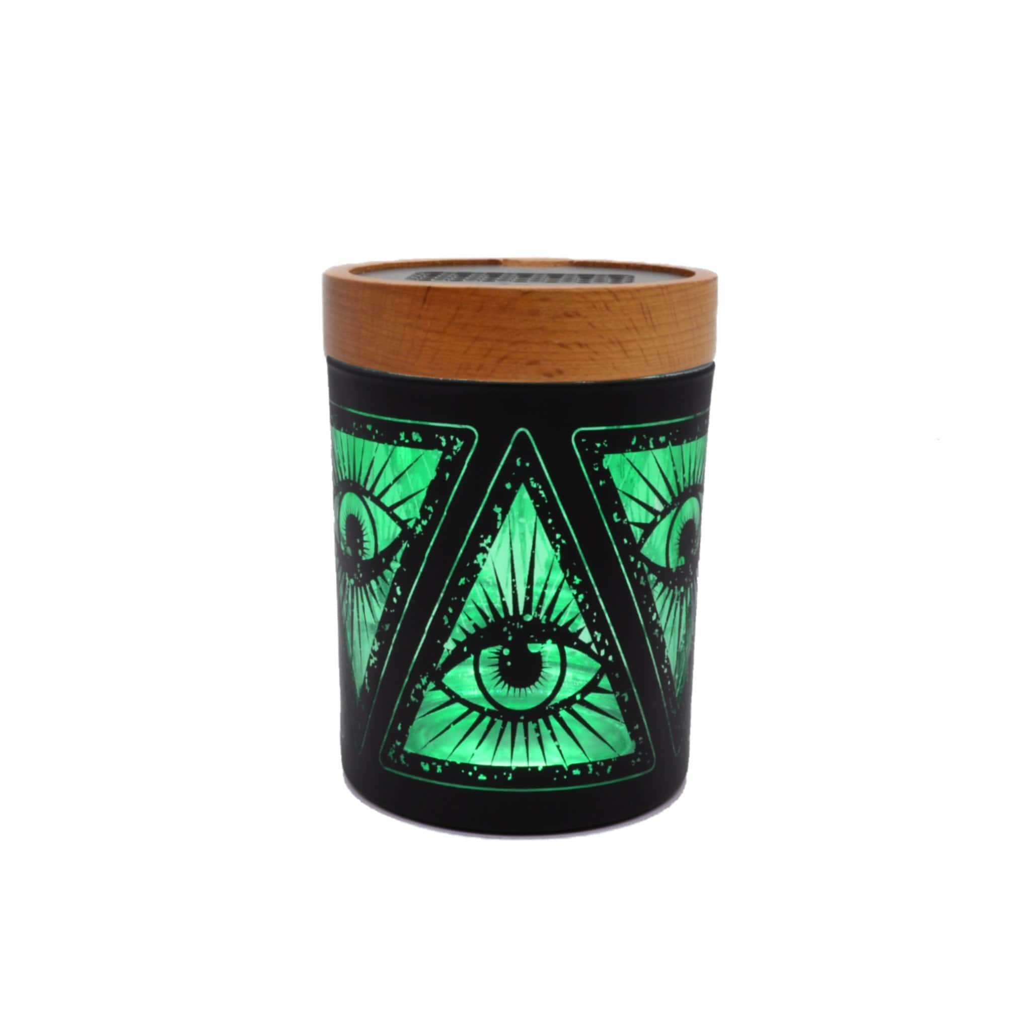 Illuminati Green SoleStash Grinder & Stash Jar Combos - Haze Smoke Shop USA