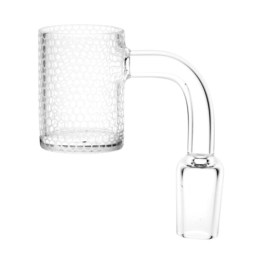 Infinite Honeycomb Etched Quartz Banger - Haze Smoke Shop USA