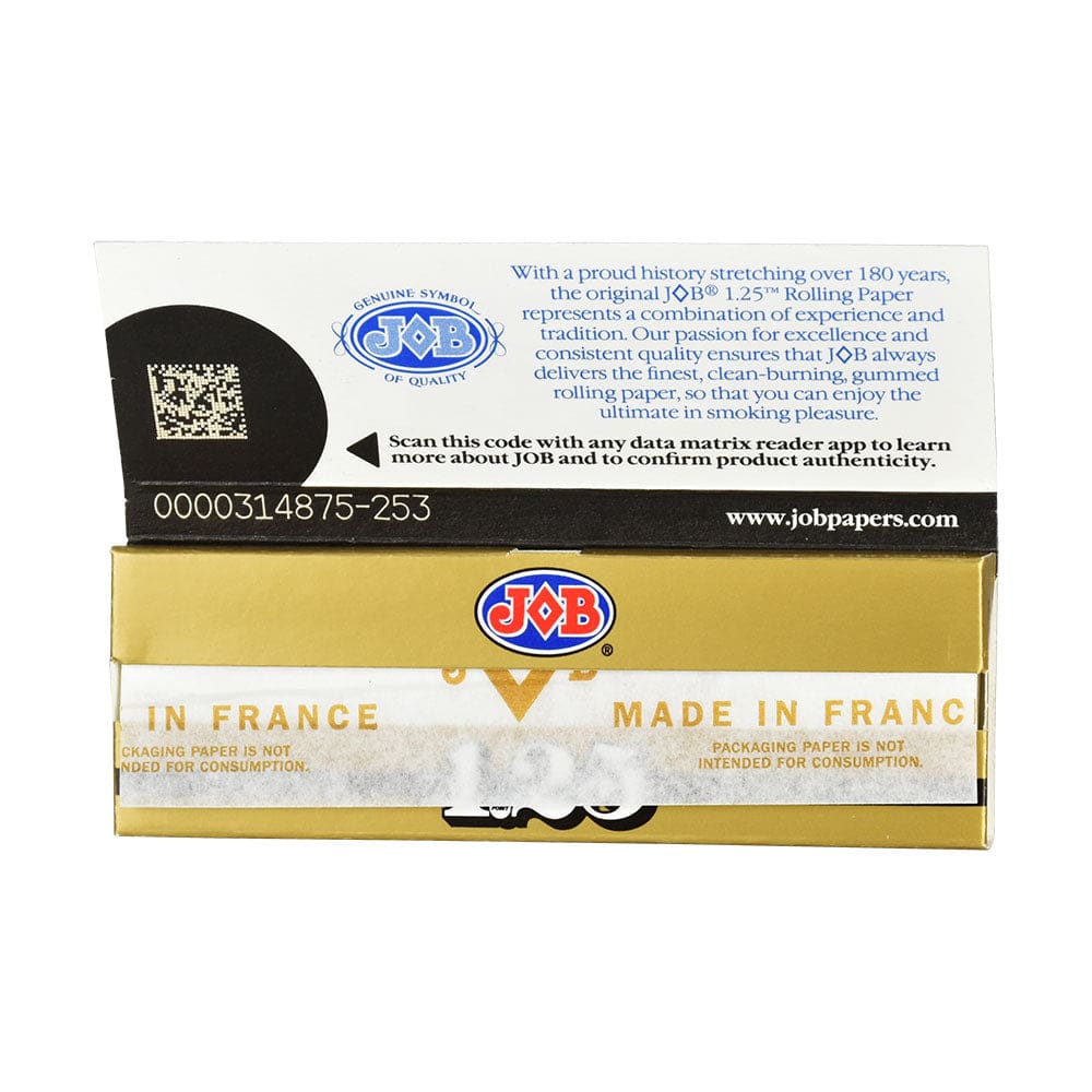 JOB Gold Rolling Papers - Haze Smoke Shop USA