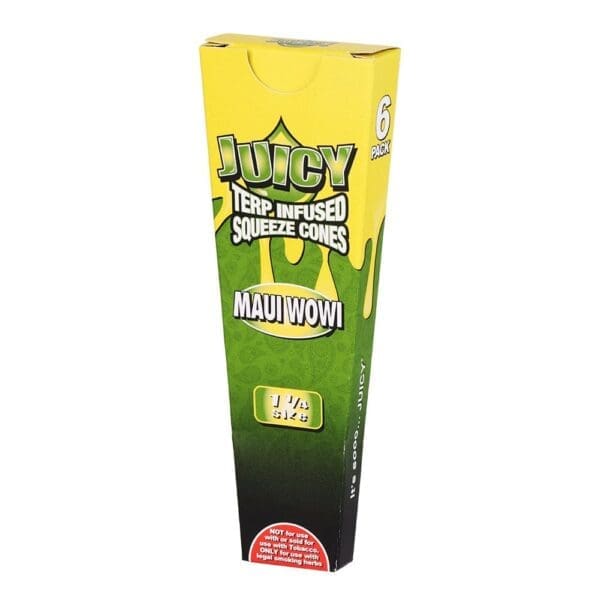 Juicy Terp Infused Squeeze Cones - Maui Wowi - 30pk Display - Haze Smoke Shop USA