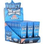 Juicy Terp Infused Squeeze Pre-Rolled Cones - Blue Haze - 30pk Display - Haze Smoke Shop USA