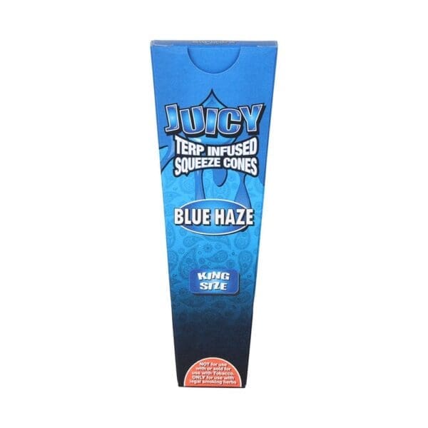 Juicy Terp Infused Squeeze Pre-Rolled Cones - Blue Haze - 30pk Display - Haze Smoke Shop USA