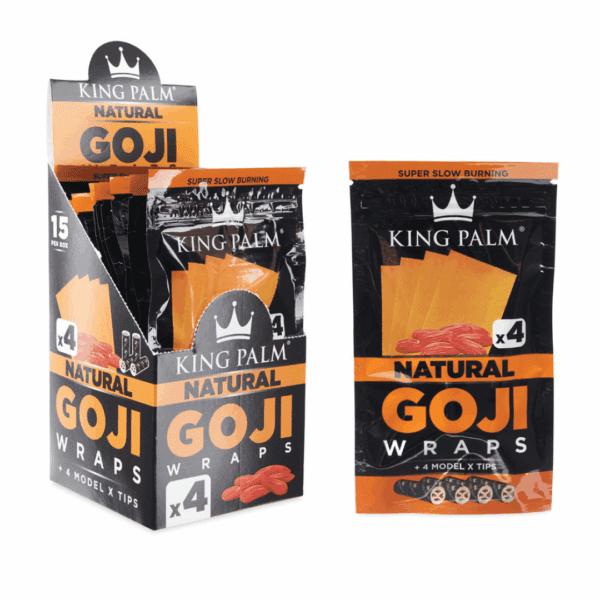 King Palm Exotic Goji Wraps - Haze Smoke Shop USA