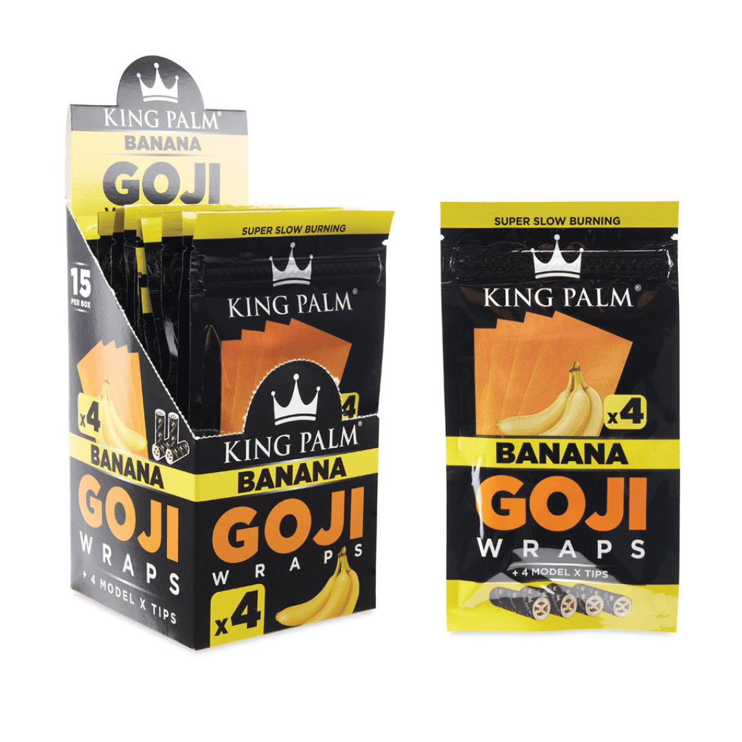 King Palm Exotic Goji Wraps Flavored Papers & Blunts - Haze Smoke Shop USA