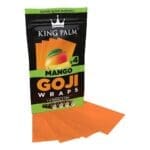 King Palm Goji Wraps & Filter Tips - 4pk - 15pc Display - Haze Smoke Shop USA