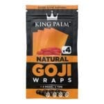 King Palm Goji Wraps & Filter Tips - 4pk - 15pc Display - Haze Smoke Shop USA