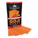 King Palm Goji Wraps & Filter Tips - 4pk - 15pc Display - Haze Smoke Shop USA