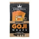 King Palm Goji Wraps & Filter Tips - 4pk - 15pc Display - Haze Smoke Shop USA