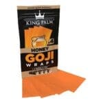King Palm Goji Wraps & Filter Tips - 4pk - 15pc Display - Haze Smoke Shop USA