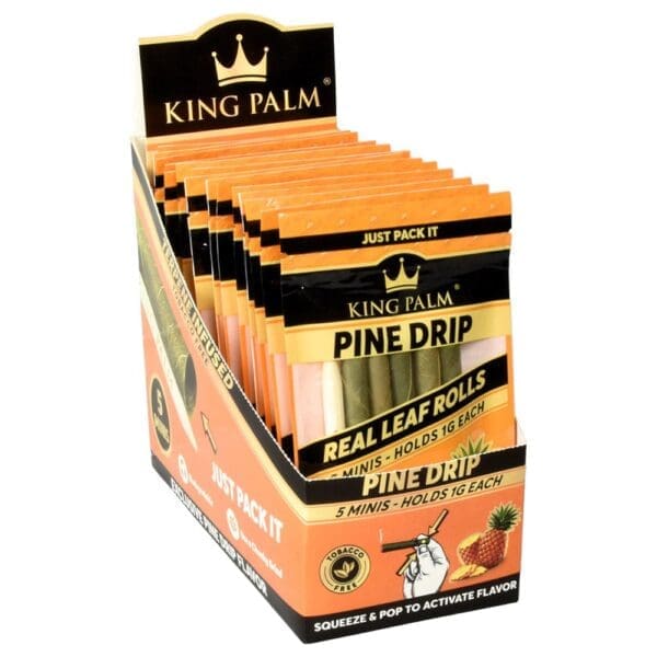 King Palm Wrap Pouches - 5pk / Mini 15pcs - Haze Smoke Shop USA