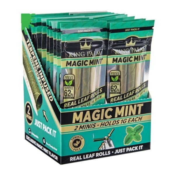 King Palms Hand Rolled Leaf Mini - 2pk 20pcs - Haze Smoke Shop USA