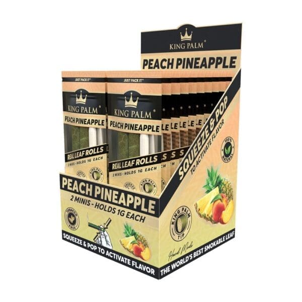 King Palms Hand Rolled Leaf Mini - 2pk 20pcs - Haze Smoke Shop USA