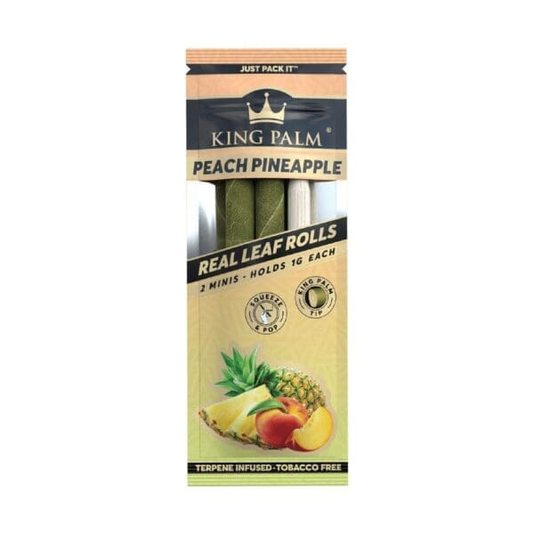 King Palms Hand Rolled Leaf Mini - 2pk 20pcs - Haze Smoke Shop USA